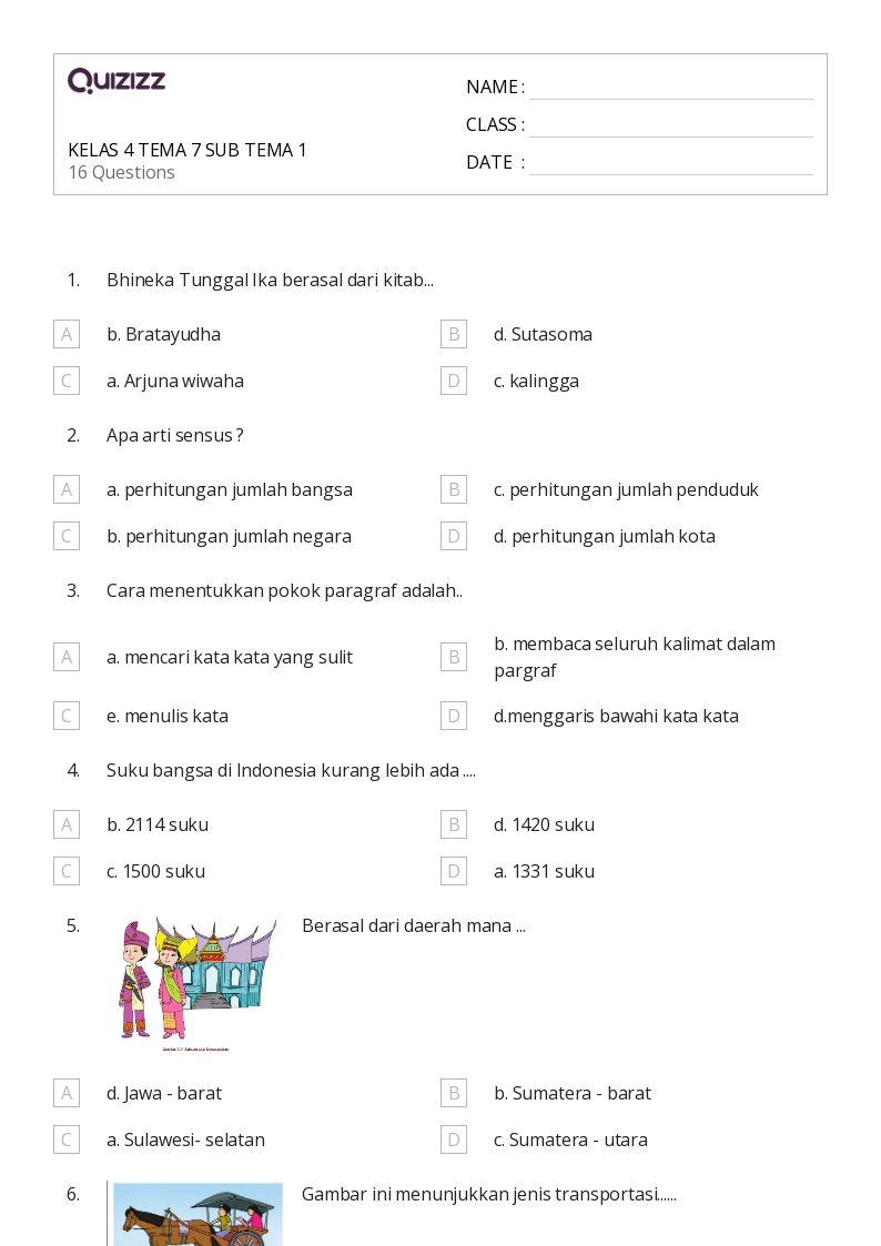 50 lembar kerja Kata benda tunggal untuk Kelas 4 di Quizizz Gratis
