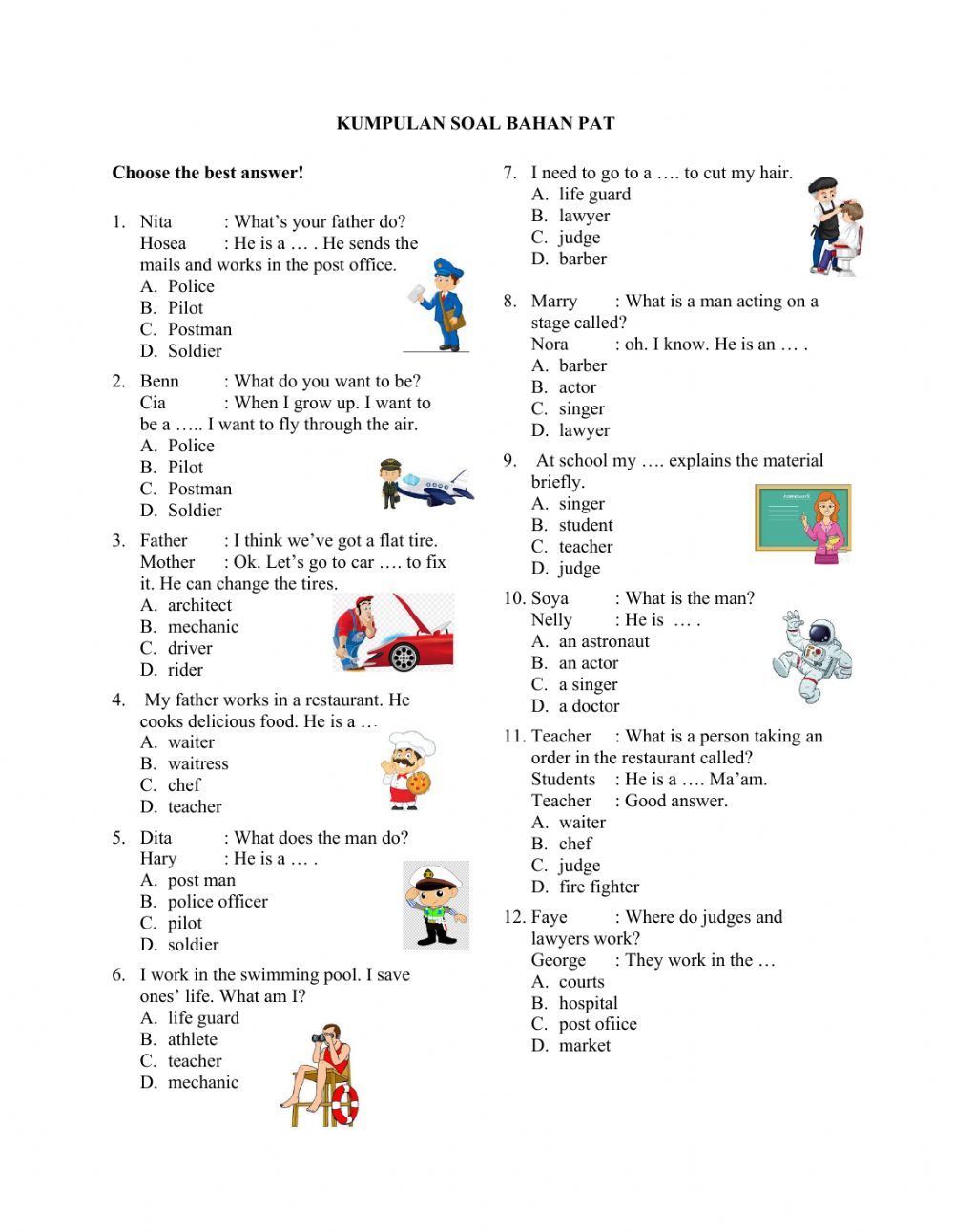 7 Rahasia Nilai Sempurna Soal Ujian Bahasa Inggris Kelas 3 SD Semester 2 Yang Wajib Tahu 7 Rahasia Nilai Sempurna Soal Ujian Bahasa Inggris Kelas 3 SD Semester 2 Yang Wajib Tahu