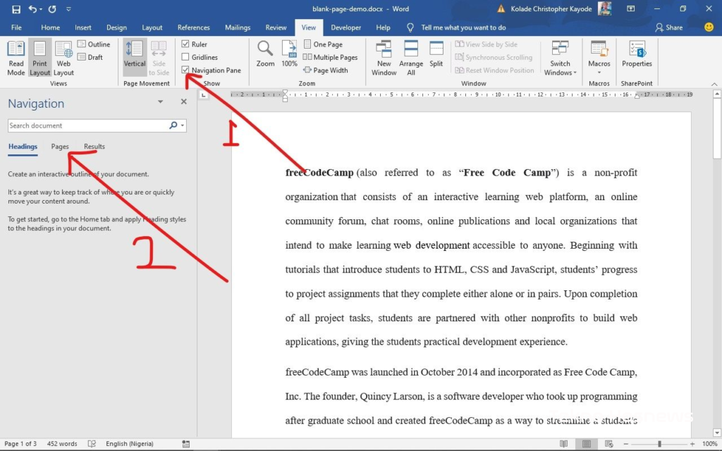 Hapus Halaman di Word Panduan Mudah Lengkap - LKomBis Hapus Halaman di Word Panduan Mudah Lengkap - LKomBis
