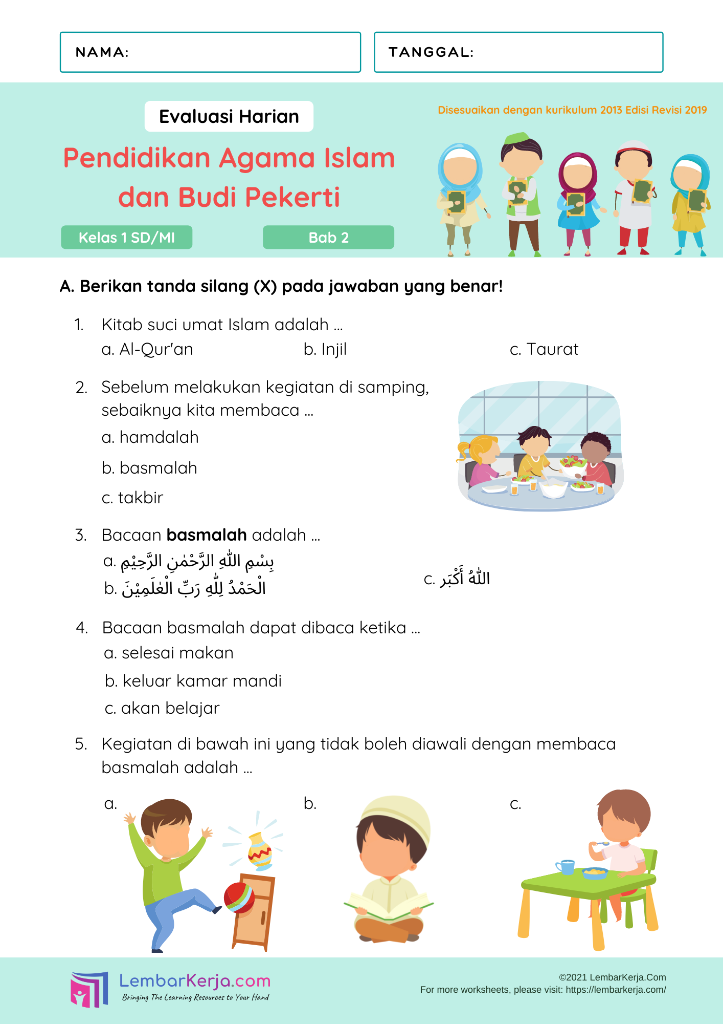 5 Rahasia Soal Ujian PAI Kelas 2 Semester 1 yang Wajib Diketahui Orang Tua