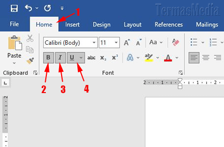 3 Trik Rahasia Cara Mengubah Beberapa Huruf Menjadi Italic di Word yang Jarang Diketahui
