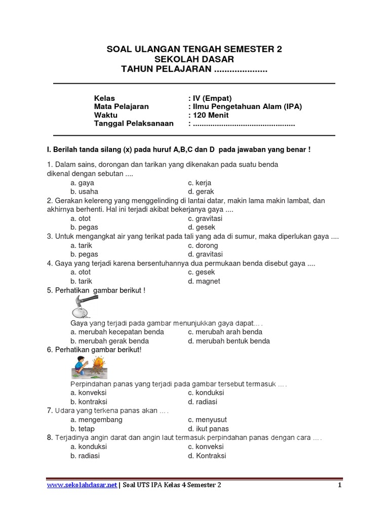Menguasai Bahasa Indonesia Kelas 4 Semester 1 Panduan Lengkap Soal dan