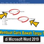Cara Mengubah Bentuk Garis Bawah di Microsoft Word 2007, Ternyata Semudah Ini