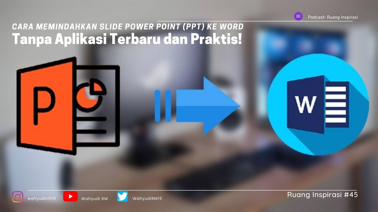 Ubah Dokumen Powerpoint ke Word Online Tanpa Ribet: 5 Trik Cepat yang Wajib Kamu Coba di 2026 Ubah Dokumen Powerpoint ke Word Online Tanpa Ribet: 5 Trik Cepat yang Wajib Kamu Coba di 2026
