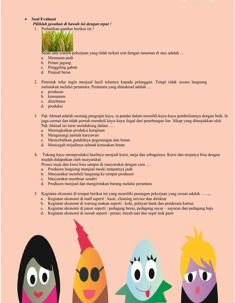 Rahasia Cara Menjawab soal tema 4 sub tema 3 kelas 4 k 13 Agar Nilai Sempurna Rahasia Cara Menjawab soal tema 4 sub tema 3 kelas 4 k 13 Agar Nilai Sempurna