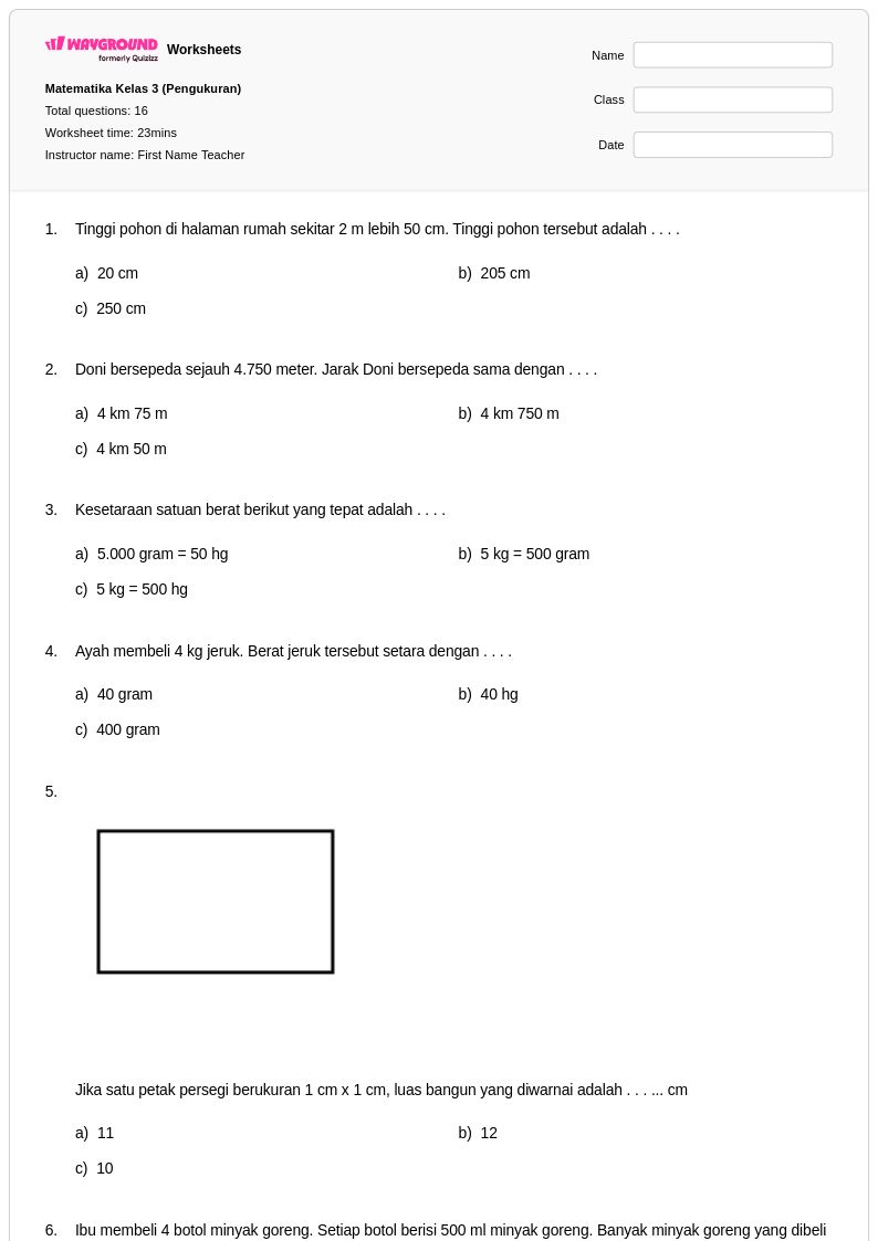 Wah Ternyata Begini Cara Mudah Jawab Soal Soal Matematika Pengukuran Kelas 3 Wah Ternyata Begini Cara Mudah Jawab Soal Soal Matematika Pengukuran Kelas 3