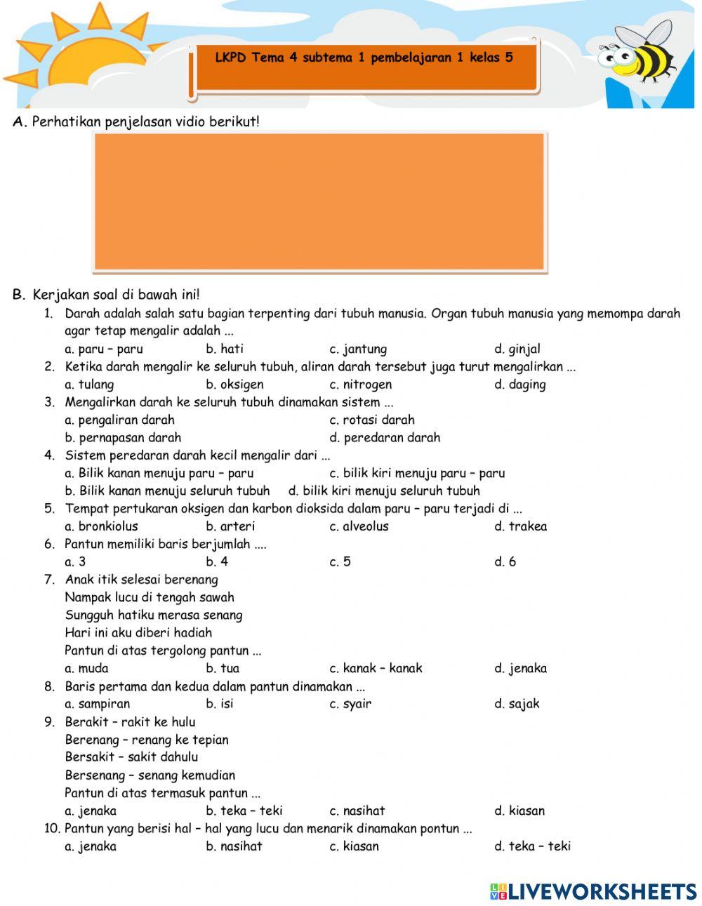Wajib Tahu Rahasia Jawaban soal tema 4 subtema 1 kelas 5 revisi 2018 Terbaru Wajib Tahu Rahasia Jawaban soal tema 4 subtema 1 kelas 5 revisi 2018 Terbaru